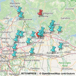 Mappa Via Thomas Edison, 24044 Dalmine BG, Italia (16.0755)