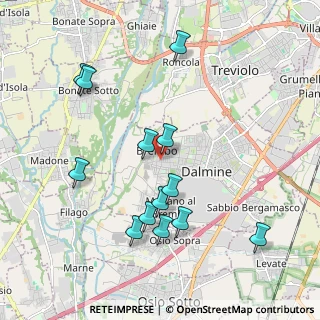 Mappa Via Marco Polo, 24044 Dalmine BG, Italia (2.02923)