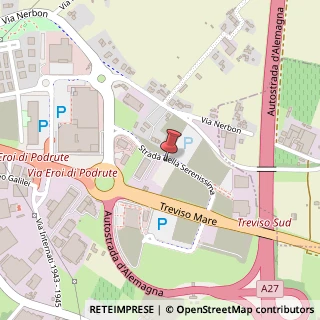 Mappa Via Strada della Serenissima, 5, 31057 Silea, Treviso (Veneto)