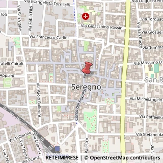 Mappa Corso del Popolo, 7, 20831 Seregno, Monza e Brianza (Lombardia)