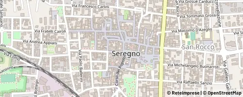 Mappa Seregno
