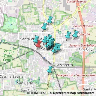 Mappa , 20831 Seregno MB, Italia (0.4205)