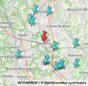 Mappa , 20831 Seregno MB, Italia (4.45)