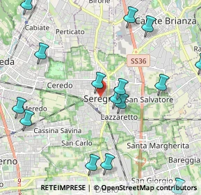 Mappa , 20831 Seregno MB, Italia (2.77118)