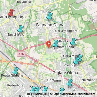 Mappa Via Venezia, 21058 Solbiate Olona VA, Italia (3.32077)
