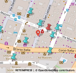 Mappa Via Santa Caterina da Siena, 34121 Trieste TS, Italia (0.114)