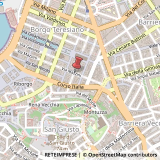 Mappa Piazza San Giovanni, 3, 34122 Trieste, Trieste (Friuli-Venezia Giulia)