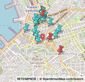 Mappa Condominio Salem, 34122 Trieste TS, Italia (0.395)