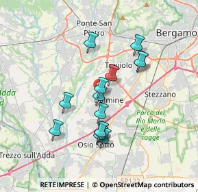 Mappa Via G. Segantini, 24044 Dalmine BG, Italia (3.02929)