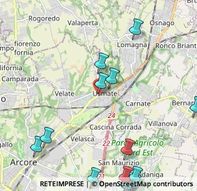 Mappa Via Sede Legale, 20865 Usmate Velate MB, Italia (3.04313)