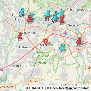 Mappa 24040 Stezzano BG, Italia (5.15)