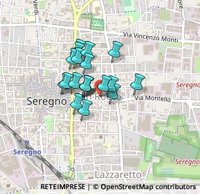 Mappa Piazzale Luigi Cadorna, 20831 Seregno MB, Italia (0.2695)