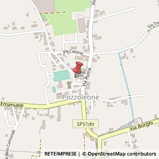 Mappa Via Ernesto Cairoli, 5, 36050 Pozzoleone, Vicenza (Veneto)