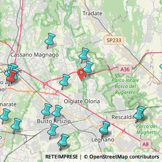 Mappa 10 Vicolo Don Combi, 21058 Solbiate Olona VA, Italia (6.384)