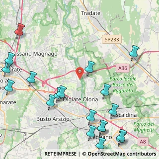 Mappa 10 Vicolo Don Combi, 21058 Solbiate Olona VA, Italia (6.1435)