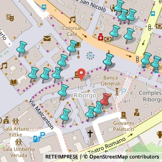 Mappa Via delle Beccherie, 34123 Trieste TS, Italia (0.0765)