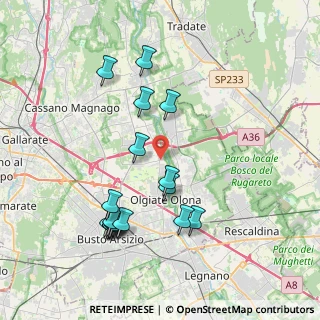 Mappa Via Fiume, 21058 Solbiate Olona VA, Italia (4.01412)