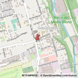 Mappa Via dei Patrioti, 14, 21058 Castiglione Olona, Varese (Lombardia)