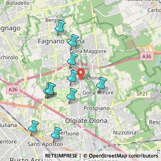 Mappa Via Fiume, 21058 Solbiate Olona VA, Italia (2.00455)