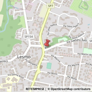 Mappa Via G. Ratti, 1, 20855 Lesmo, Monza e Brianza (Lombardia)