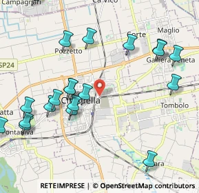 Mappa Via Borgo Treviso, 35013 Cittadella PD, Italia (2.4535)