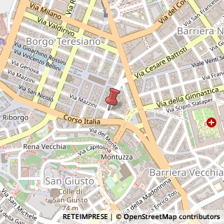 Mappa Via Mazzini, 45/a, 34122 Trieste, Trieste (Friuli-Venezia Giulia)