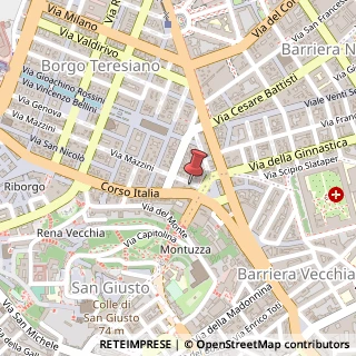 Mappa Via Mazzini, 53, 34122 Trieste, Trieste (Friuli-Venezia Giulia)