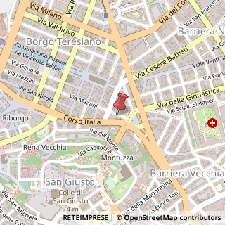 Mappa Via Mazzini, 51, 34122 Trieste, Trieste (Friuli-Venezia Giulia)