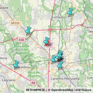 Mappa Via Galileo Galilei, 22078 Turate CO, Italia (4.00909)