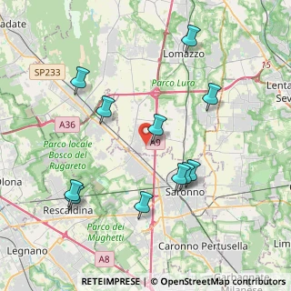 Mappa Via Galileo Galilei, 22078 Turate CO, Italia (4.06182)