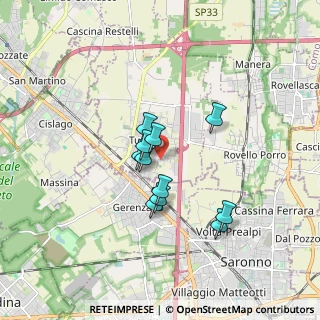 Mappa Via Galileo Galilei, 22078 Turate CO, Italia (1.25636)
