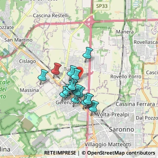 Mappa Via Galileo Galilei, 22078 Turate CO, Italia (1.32059)