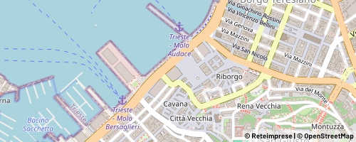 Mappa Trieste