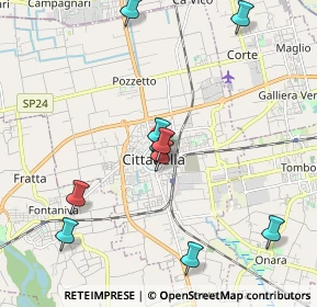 Mappa Via Isidoro Wiel, 35013 Cittadella PD, Italia (2.25909)