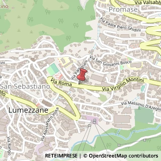Mappa Via V. Montini, 160, 25065 Lumezzane, Brescia (Lombardia)