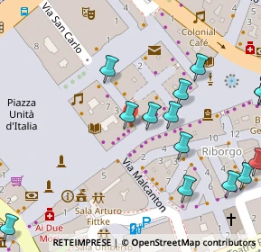 Mappa Capo di Piazza G. Bartoli, 34121 Trieste TS, Italia (0.1035)