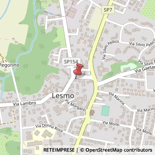 Mappa Via IV Novembre, 4, 20855 Lesmo, Monza e Brianza (Lombardia)