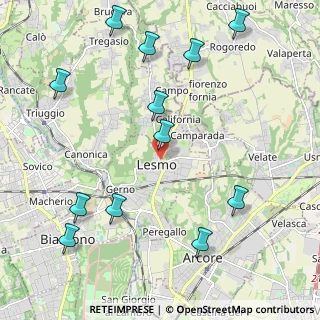 Mappa Via IV Novembre, 20855 Lesmo MB, Italia (2.57)
