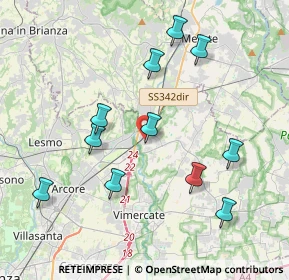 Mappa Via Leonardo Da Vinci, 20866 Carnate MB, Italia (4.03364)