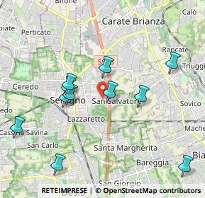 Mappa Colombo Stampa, 20831 Seregno MB, Italia (2.00909)