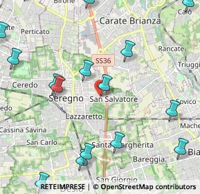 Mappa Colombo Stampa, 20831 Seregno MB, Italia (3.05944)