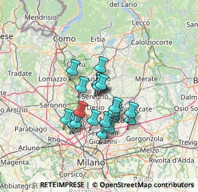 Mappa Colombo Stampa, 20831 Seregno MB, Italia (9.362)