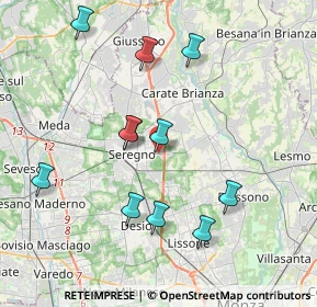 Mappa Colombo Stampa, 20831 Seregno MB, Italia (3.86273)