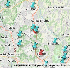 Mappa Colombo Stampa, 20831 Seregno MB, Italia (5.39077)