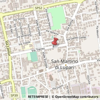 Mappa Via Trento, 7, 35018 San Martino di Lupari, Padova (Veneto)