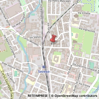 Mappa Piazza Giuseppe Verdi, 2, 20030 Seveso, Monza e Brianza (Lombardia)