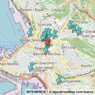 Mappa Università degli Studi di Trieste, 34129 Trieste TS, Italia (0.736)
