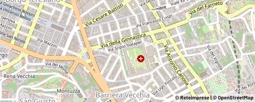 Mappa Trieste