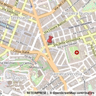 Mappa Via Cesare Battisti, 7, 34125 Trieste, Trieste (Friuli-Venezia Giulia)