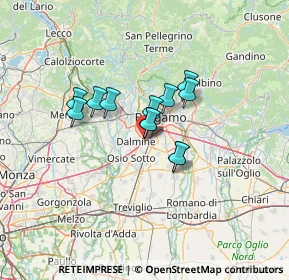 Mappa Via Friuli, 24044 Dalmine BG, Italia (8.6325)